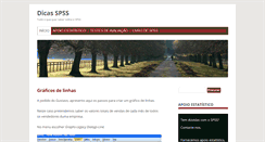 Desktop Screenshot of dicas-spss.com