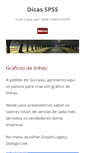 Mobile Screenshot of dicas-spss.com